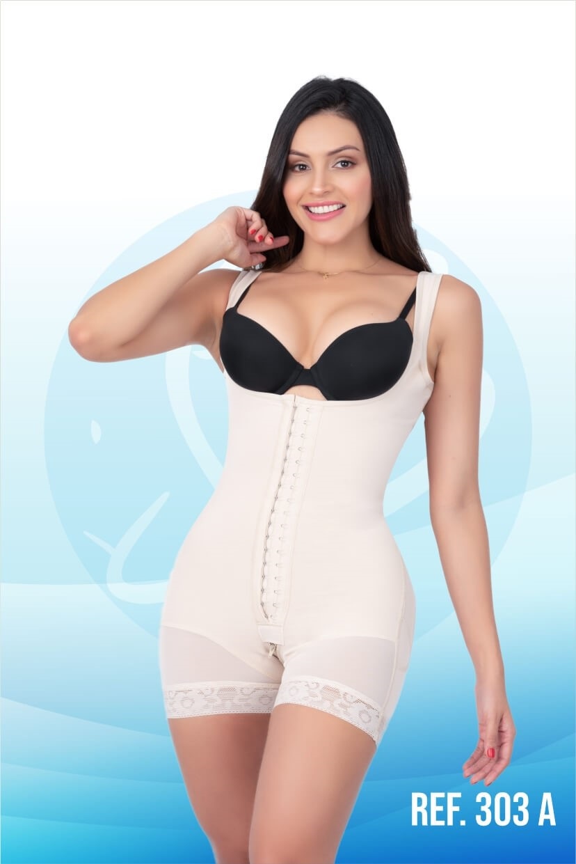 Colombian Faja high back with wide straps - Post surgery Body shapers and  Compression Garments - Productos de Colombia.com