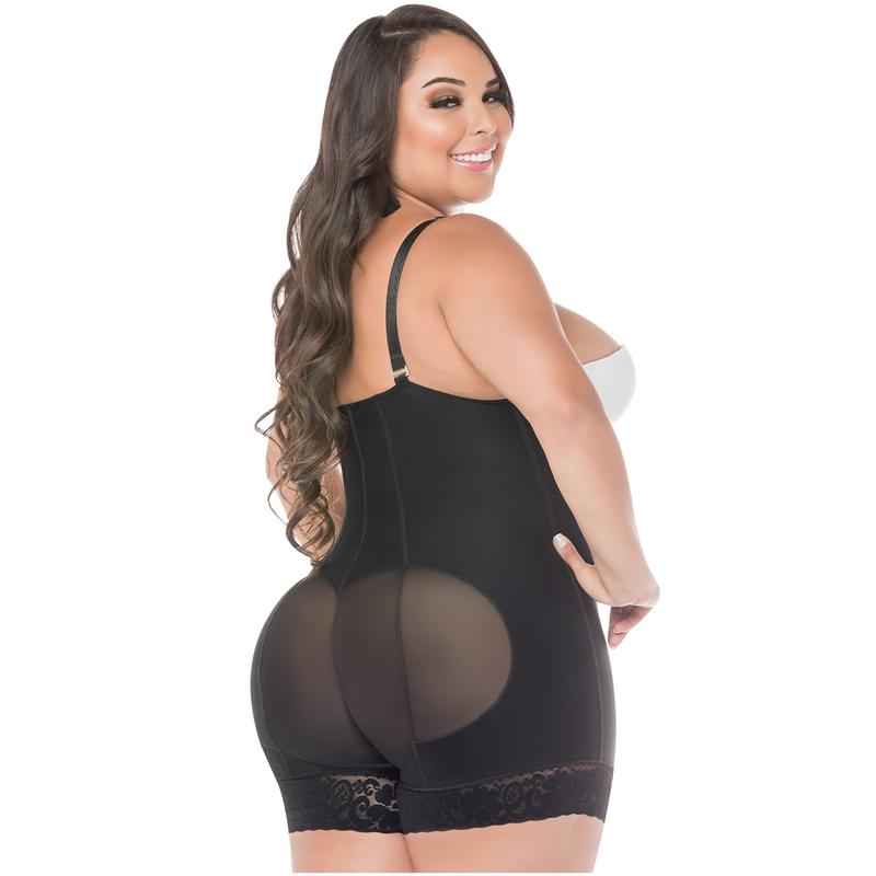 Fajas Salome strapless body with silicone lace – theshapewearspot