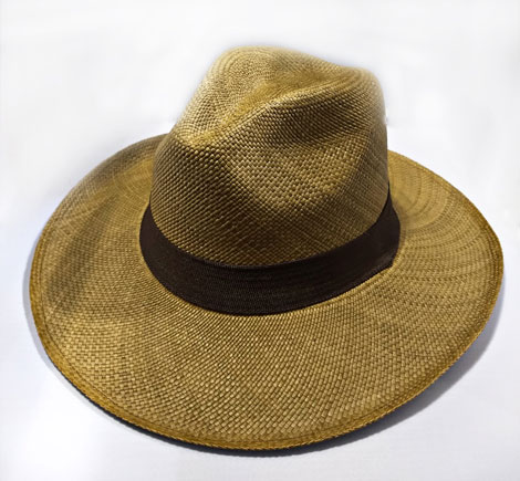 Typical Sandona Colombian Hats - Brisa Sandoneño Hat color Coffee