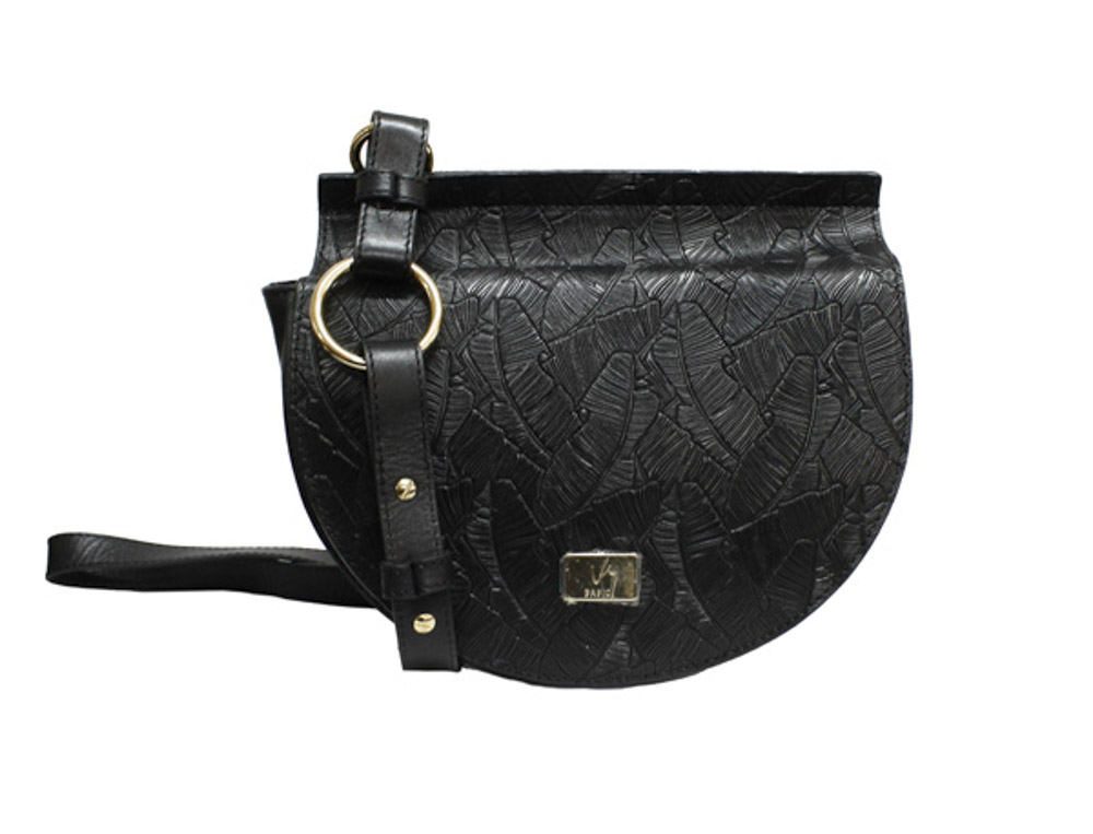 Buy VELEZ Leather Crossbody Bag for Women - Hands Free Genuine Designer Leather  Purse, Black, Small at