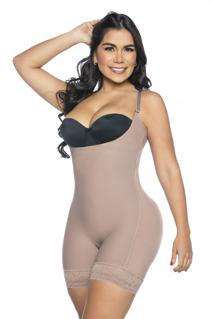 The Colombian girdle you were looking for! Panty style girdle covered  chest. – Fajas Colombianas Sale