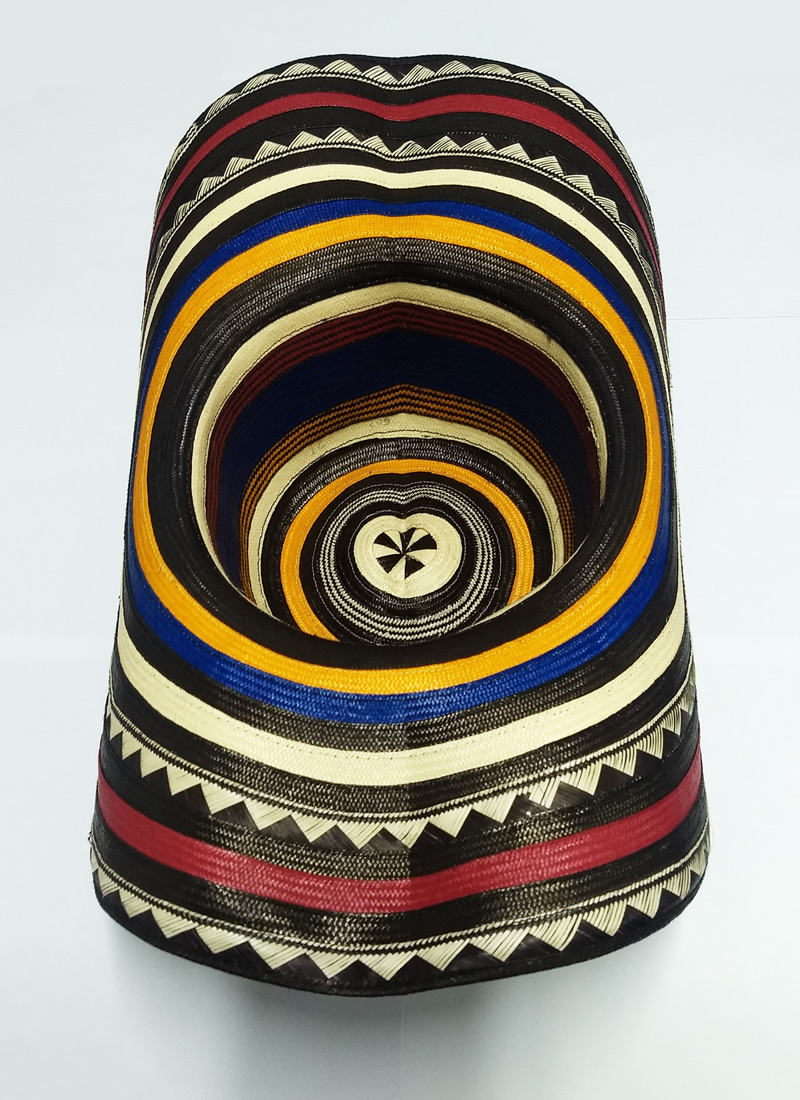 Colombian Traditional Hat (Sombrero Vueltiao) Colombian Flag (M/L)